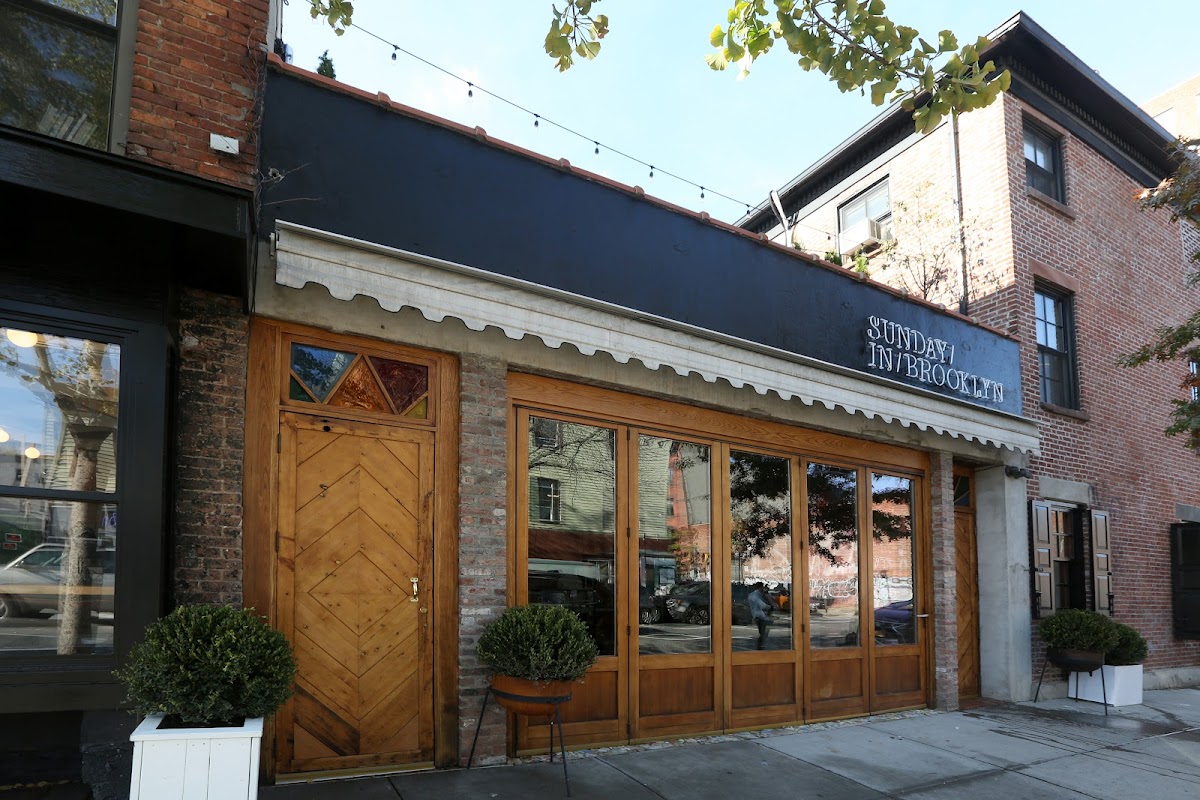 Sunday In Brooklyn — Restaurant